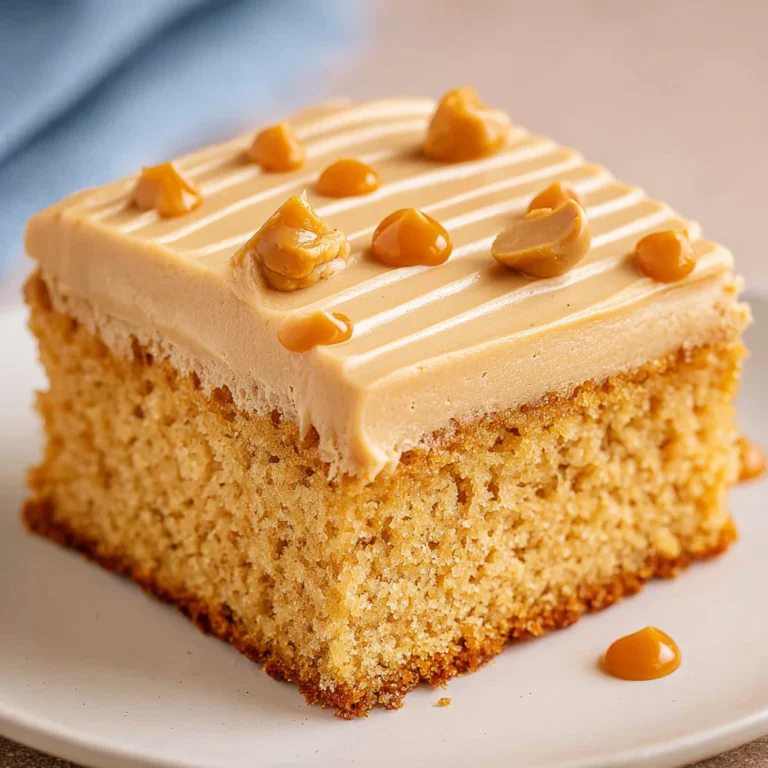 Peanut Butter Cake
