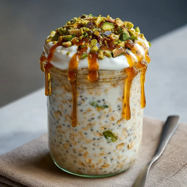 Pistachio Overnight Oats