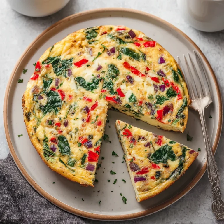 Egg White Frittata Healthy Meal Idea