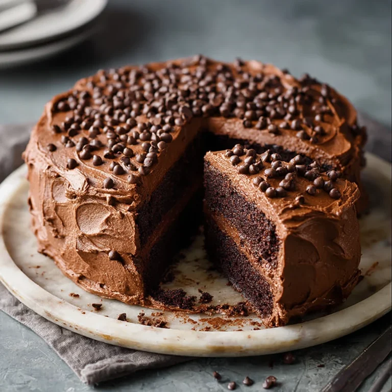 Ridiculous Chocolate Cake