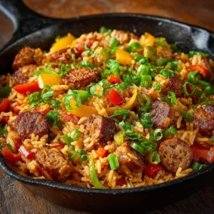 Sausage and Rice Skillet