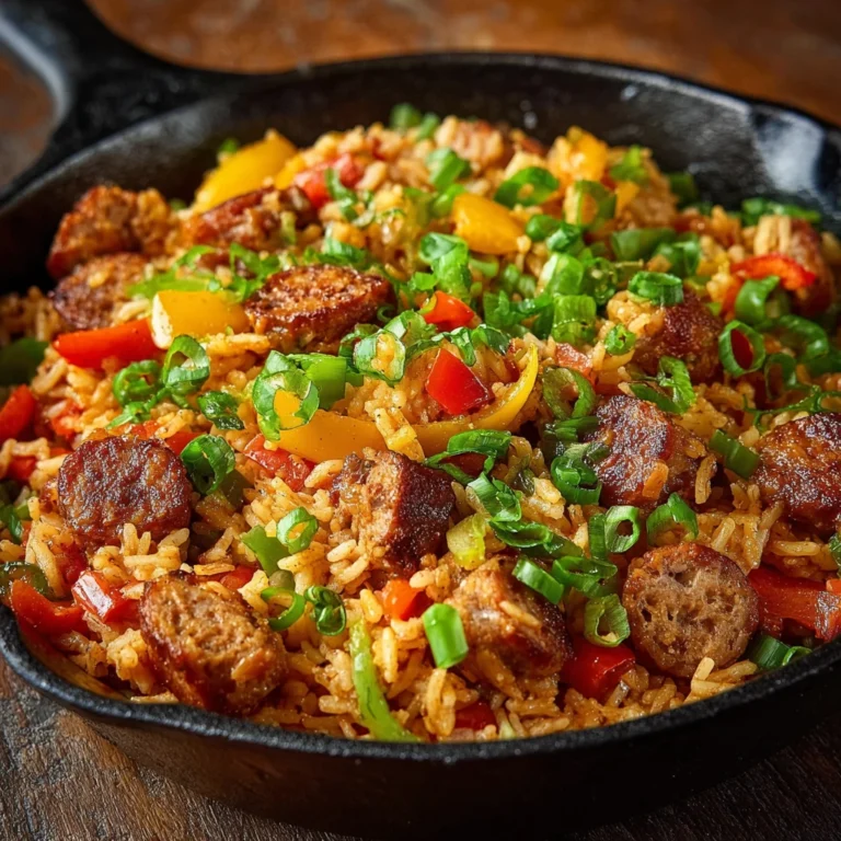 Sausage Rice Skillet