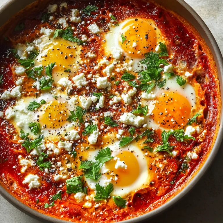 Shakshuka Perfection Spicy Tomato Sauce Baked Eggs