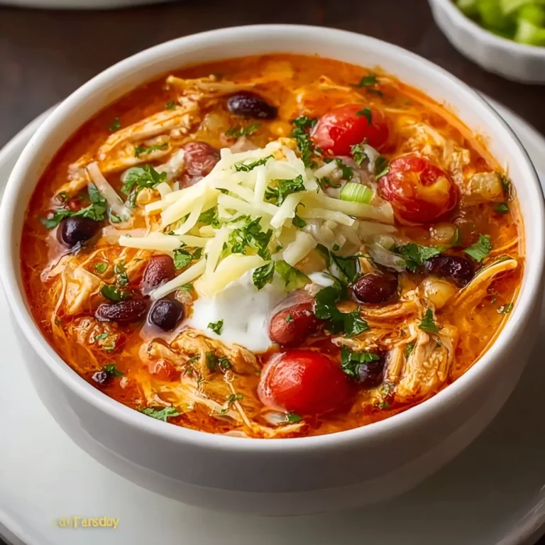 Slow Cooker Buffalo Chicken Chili