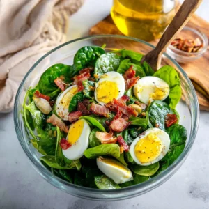 Spinach Salad with Bacon