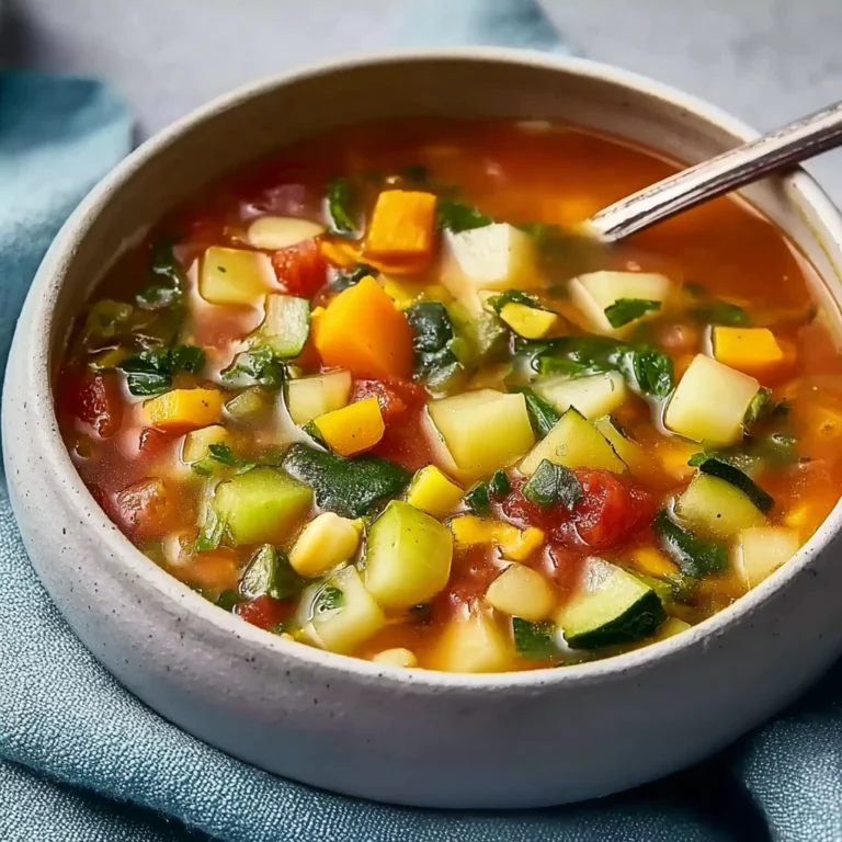 Spring Minestrone Soup Recipe