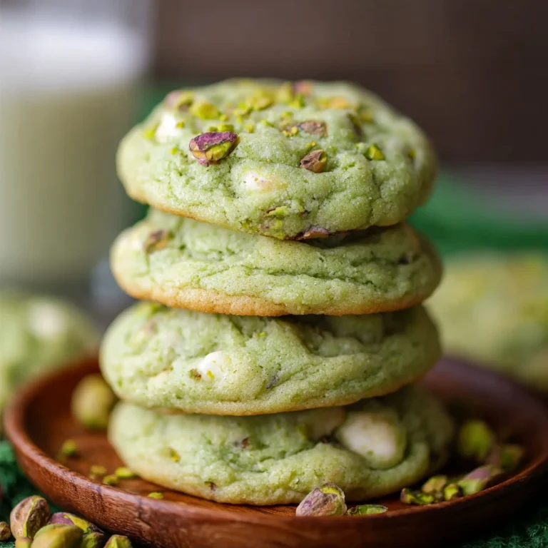 Patricks Day Soft Chewy Pistachio Pudding Cookies