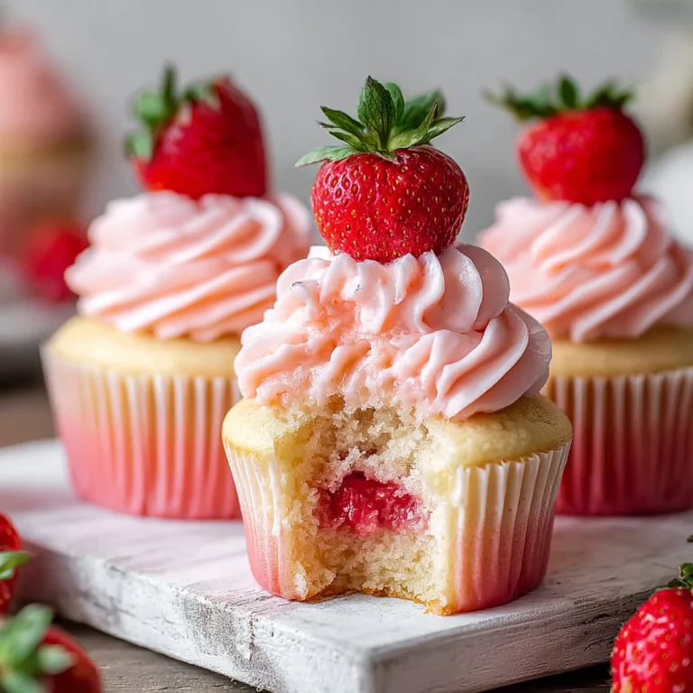 Strawberry Cupcakes Amazing Ultimate Recipe