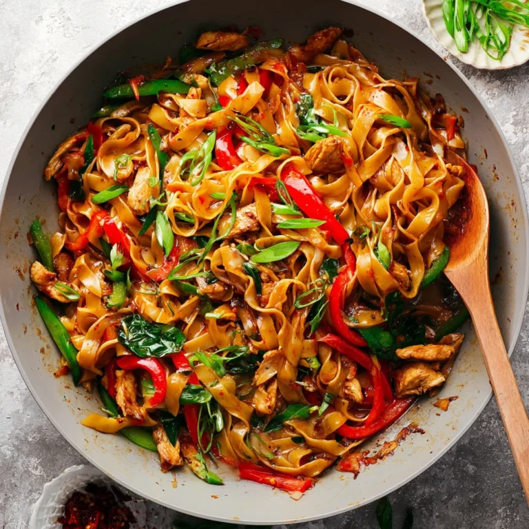Thai Drunken Noodles Recipe