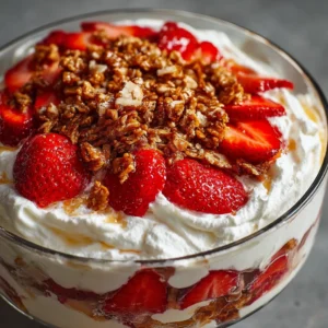 Best Strawberry Pretzel Salad with Crunch