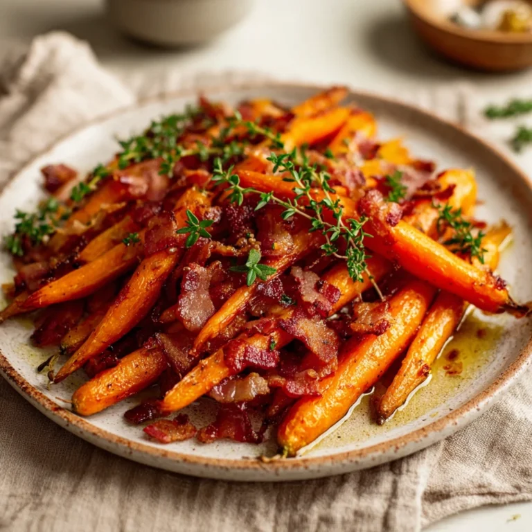 Beef Bacon Smothered Carrots Savory Delight Recipe