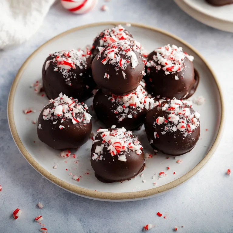 Chocolate Peppermint Protein Balls