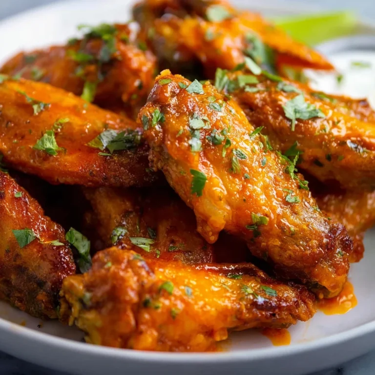 Crispy Baked Buffalo Wings