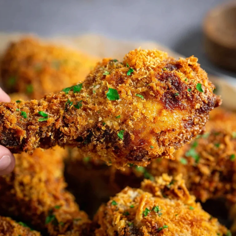 Crunchy Crumbed Chicken Drumsticks