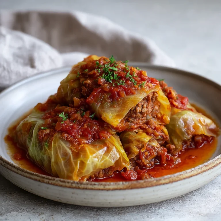 Delicious Ground Beef Unstuffed Cabbage Rolls Recipe