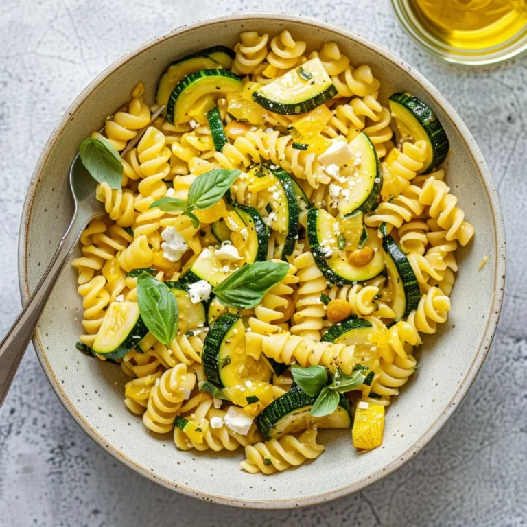 20minute Summer Squash Pasta Skillet