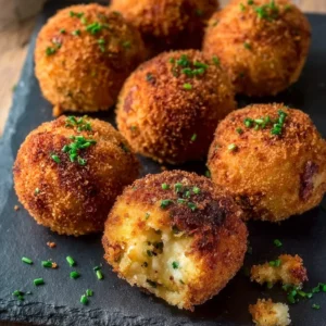 Fried Mashed Potato Balls (Crispy, Cheesy & Easy Snack Recipe)