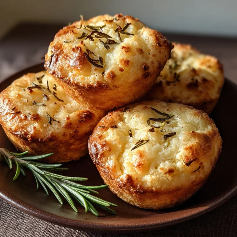 Garlic Rosemary Focaccia Muffins Soft Fluffy Homemade Bread