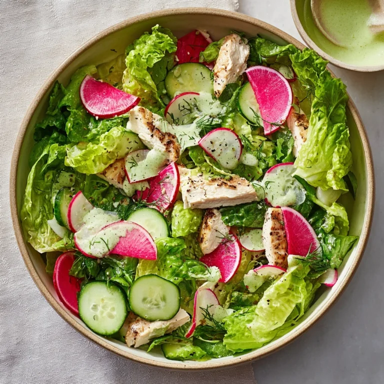 Green Goddess Caesar Salad Chicken