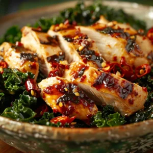 Marinated Kale and Chicken Bowls: A Wholesome Delight