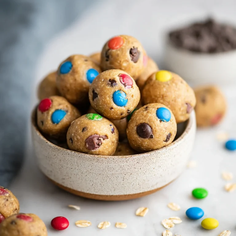 Monster Cookie Protein Balls