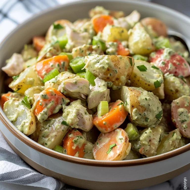 Pesto Chicken Potato Salad