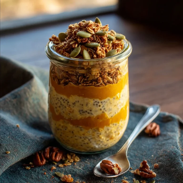 Pumpkin Pie Overnight Oats