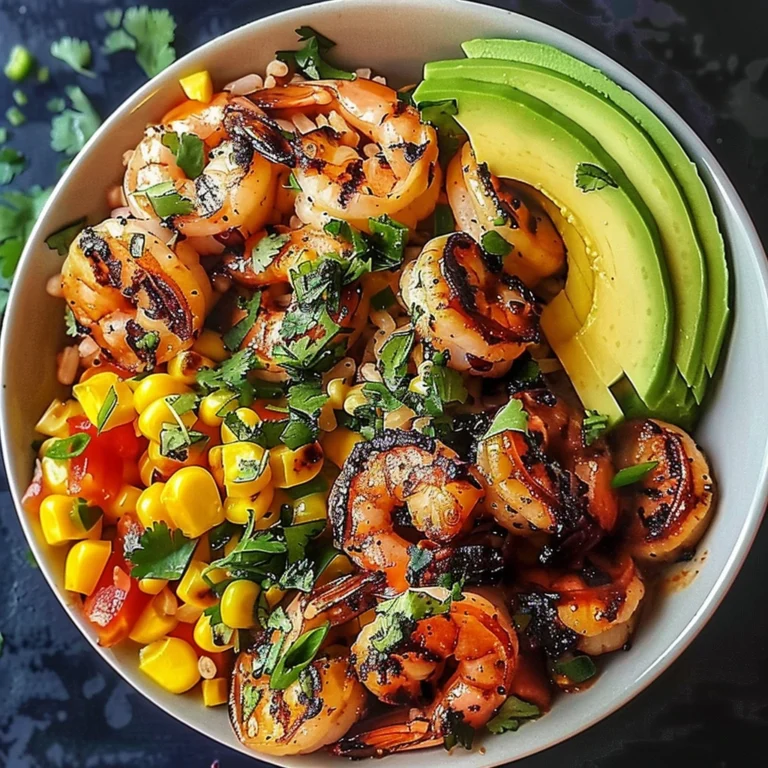 Smoky Charred Shrimp Corn Salsa