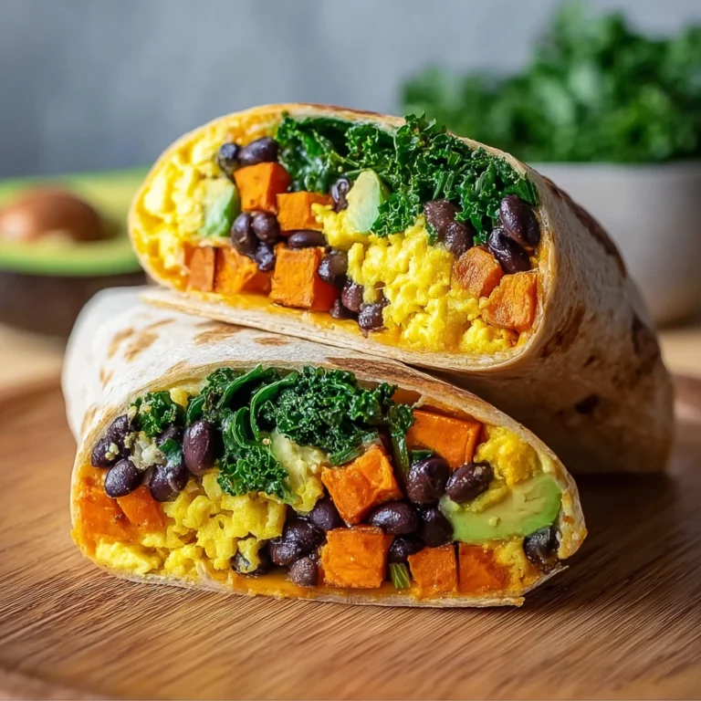 Sweet Potato Breakfast Burritos