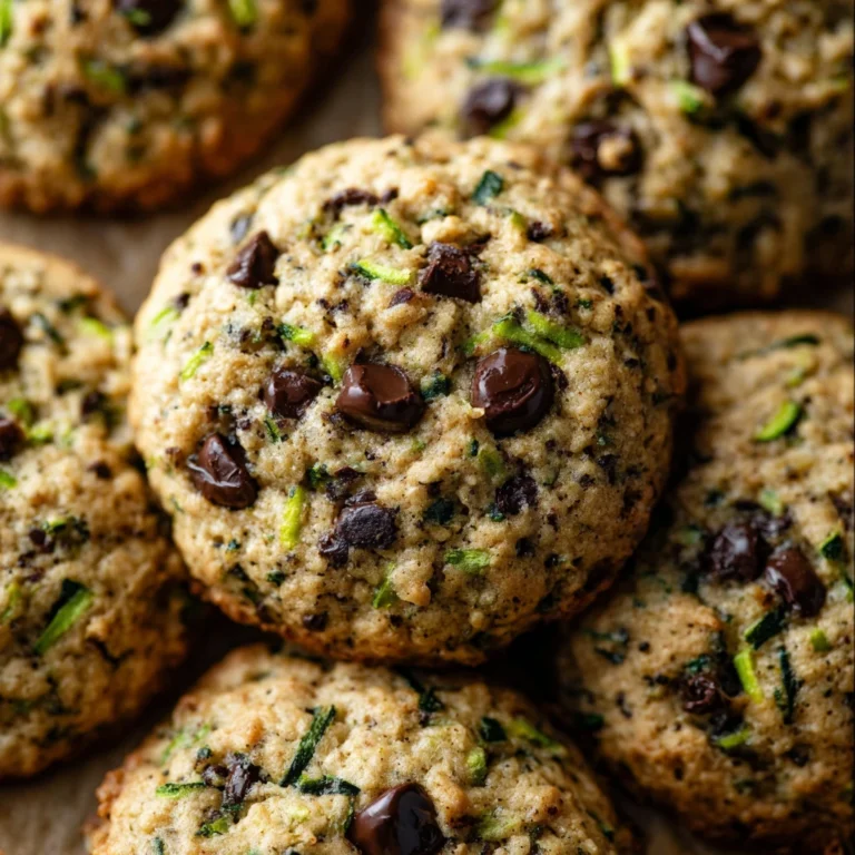 Brown Butter Zucchini Oatmeal Chocolate Chip Cookies