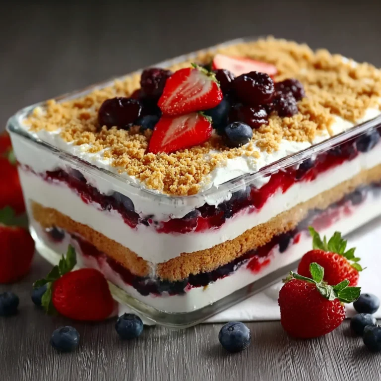 Ultimate Berry Yum Dessert