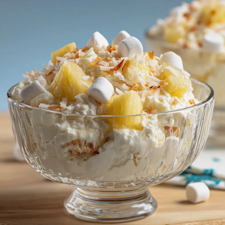 5-Minute Hawaiian Pineapple Coconut Fluff