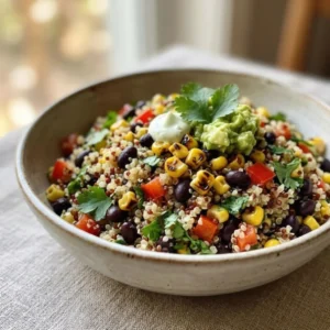 Black Bean Quinoa Salad: A Power Bowl