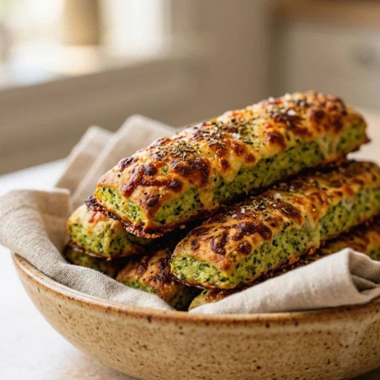 Cheesy Zucchini Breadsticks