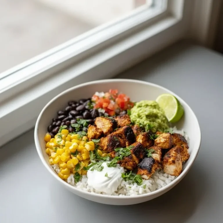 Chipotle chicken bowl recipe