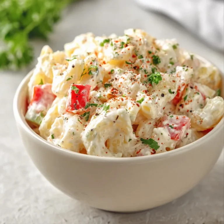 Creamy Sour Cream Pasta Salad