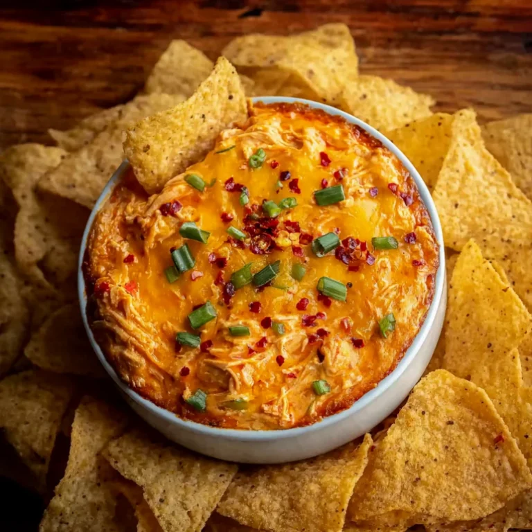 Easy Creamy Buffalo Chicken Dip