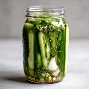 Extra-Crunchy Refrigerator Dill Pickles (Small Batch, Ready in 24 Hours)