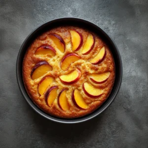 Fresh Peach Cake Recipe