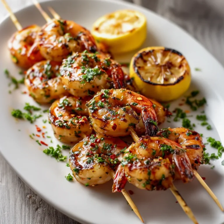 Grilled Shrimp Skewers