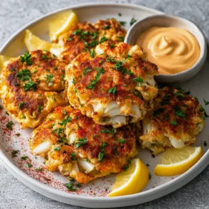 Jumbo Lump Crab Cakes with Old Bay (Pan-Seared, Crispy & Restaurant-Worthy)