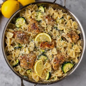 Lemon Chicken Pasta - Easy Summer dishes