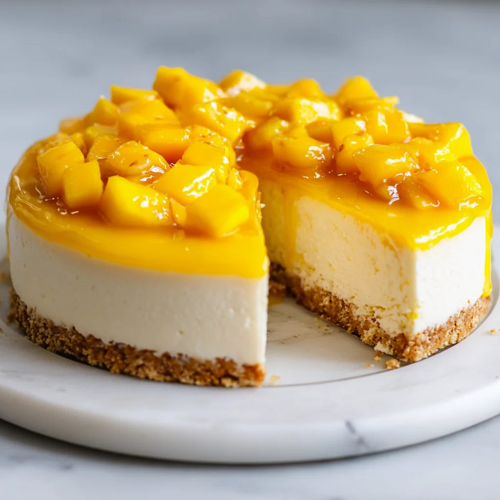 Mango Cheesecake Recipe