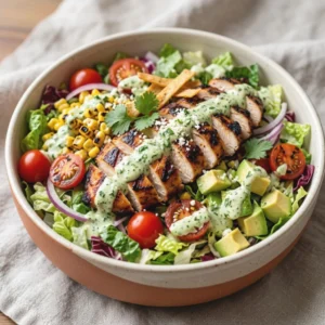 Mexican Grilled Chicken Salad