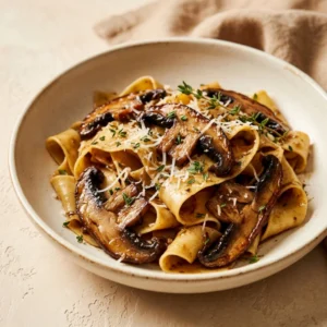 Portobello Mushroom Pappardelle