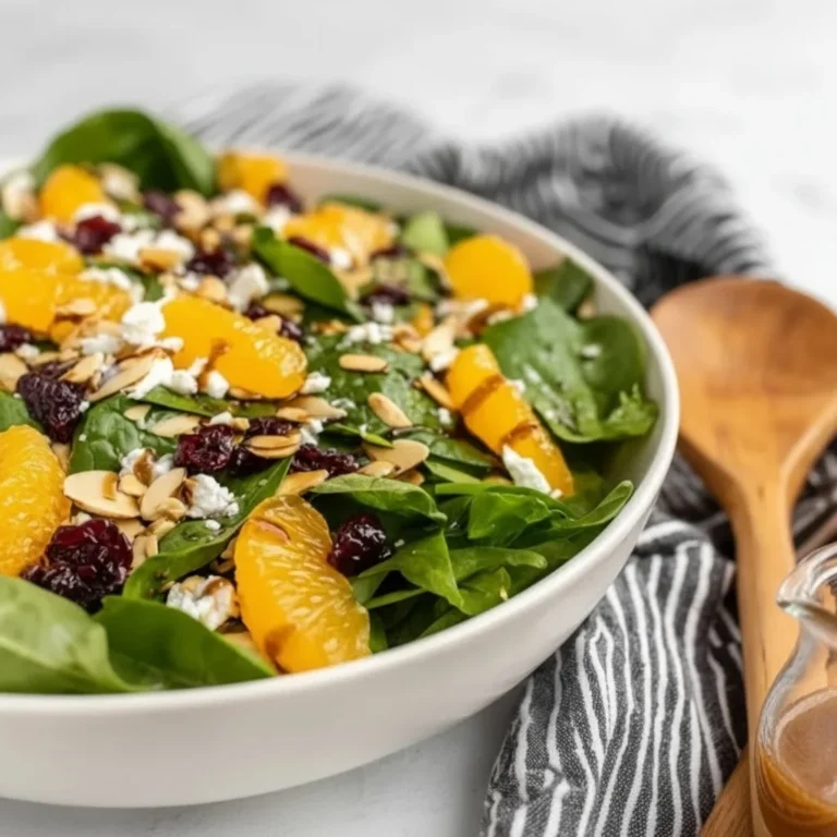 Spinach Mandarin Salad