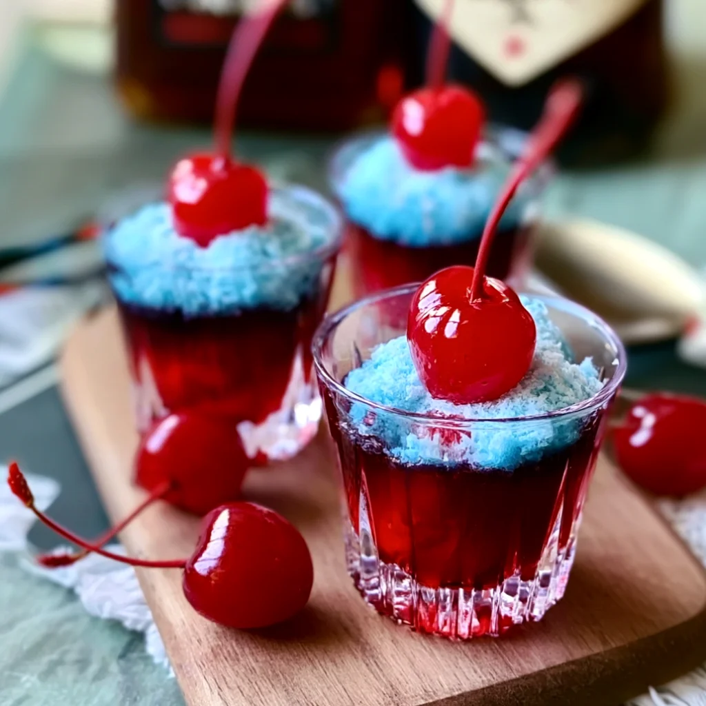 Boozy Cherry Bombs