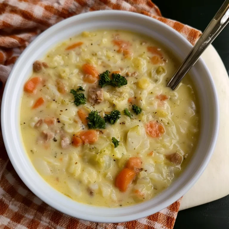 Creamy Cabbage Soup