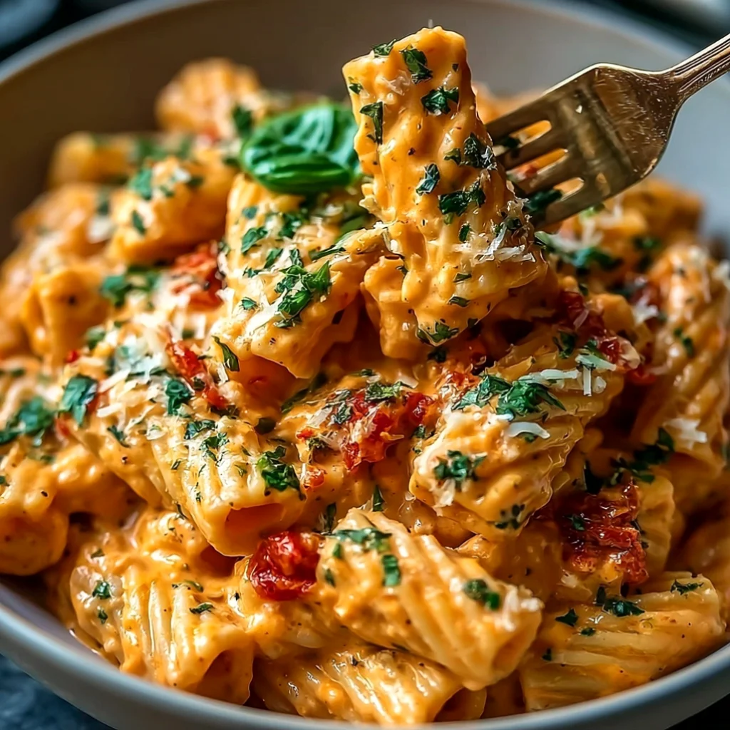 Creamy Tomato Garlic Pasta