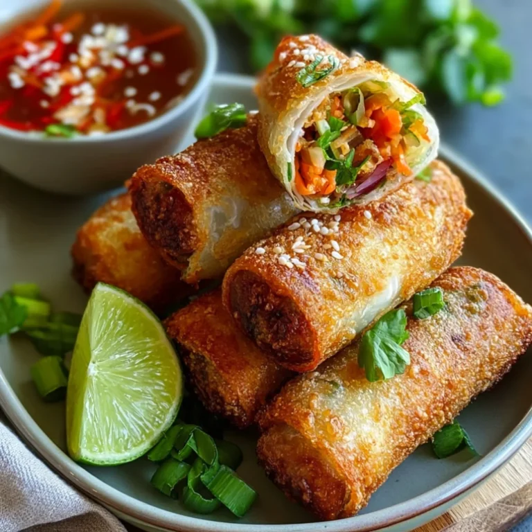 Crispy Rice Paper Spring Rolls